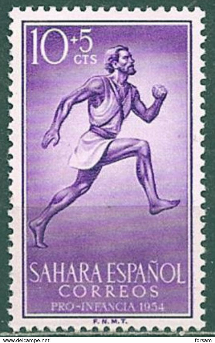 SPANISH SAHARA..1954..Michel # 144...MNH. - Sahara Español