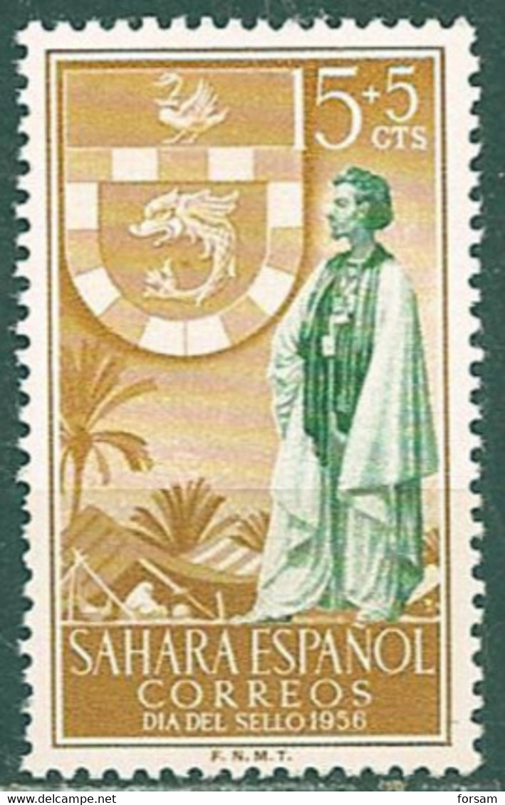 SPANISH SAHARA..1956..Michel # 161...MNH. - Spanische Sahara