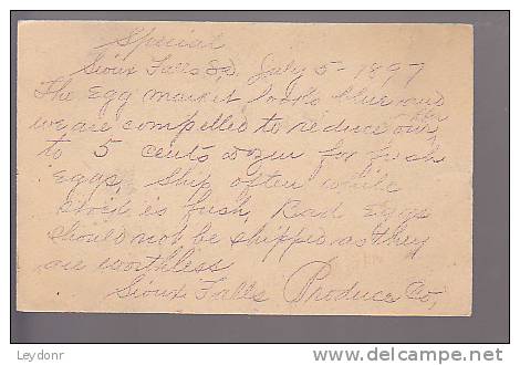 Thomas Jefferson - Postal Card - UX12 - ...-1900