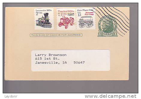 Thomas Jefferson - Postal Card - Cedar Valley Stamp Club - 1981-00
