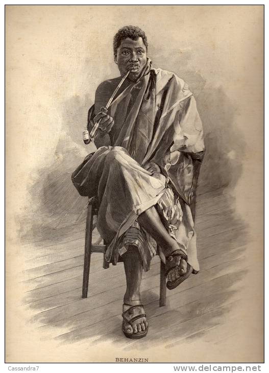 L´Illustration - N°2664 - BEHANZIN (Roi Du Dahomey( Bénin)) - Le Roi Avec Ses 15 Femmes - Attentat Anarchiste à Rome - Revues Anciennes - Avant 1900