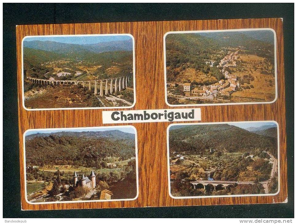 CPSM - Chamborigaud ( Gard 30) - Multivues ( Vue Aérienne Editions De France  ) - Chamborigaud