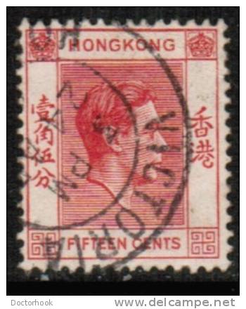 HONG KONG   Scott #  159  VF USED - Usati
