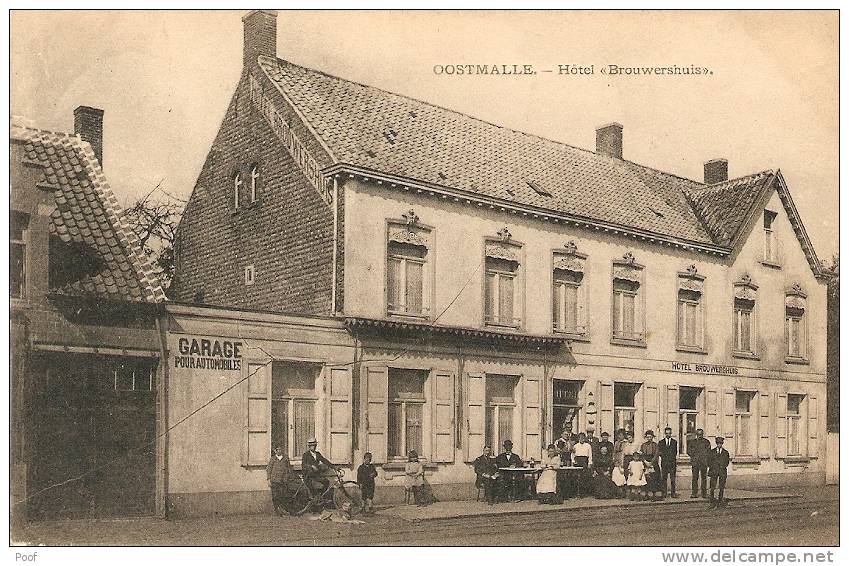 Oostmalle : Hotel " Brouwershuis "  ---- Garage - Malle