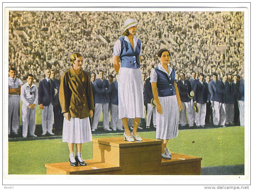 1 Image Chromos - OLYMPIA  1932 - Natation - Albumes & Catálogos