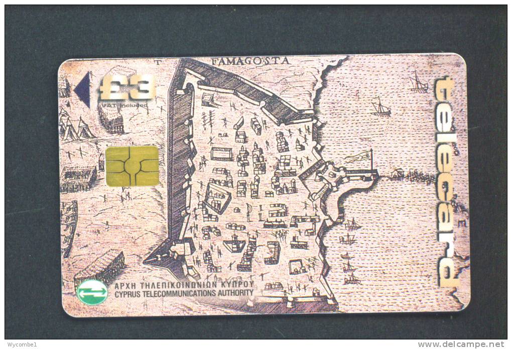 CYPRUS  -  Chip Phonecard As Scan - Chypre