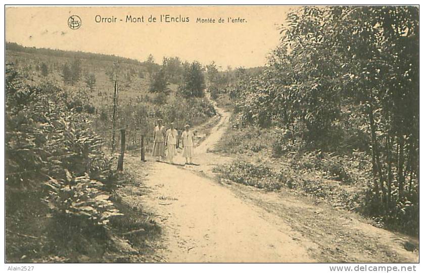 ORROIR - MONT De L'ENCLUS - Montée De L'enfer (Edit. E. Samain-Ovaert, Orroir) - Kluisbergen