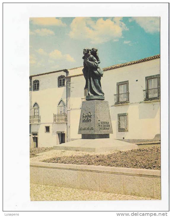 Portugal Cor 16463  - MONTEMOR O NOVO - MONUMENTO A  S. JOÃO DE DEUS - Evora
