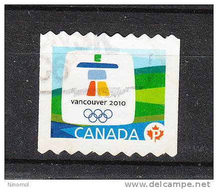 Canada   -   2010.  Vancouver 2010:  Logo - Hiver 2010: Vancouver