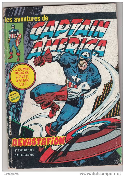 BD - Captain América - Devastation - N° 22 - 1983 - Captain America