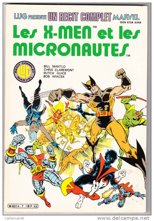 BD - Les X-MEN Et Les Micronautes - Marvel  - 1984 N° 7 - XMen