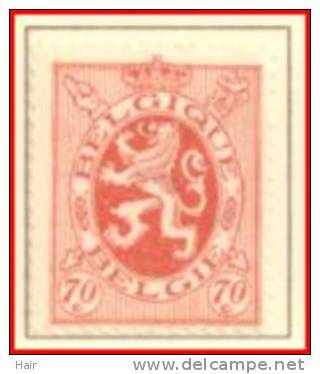 Belgique 287 * - 1929-1937 Heraldieke Leeuw