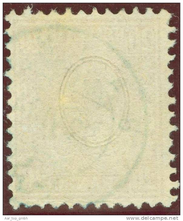 Heimat ZH Bauma 1876-06-22 Blau Auf Zu#32 Sitzende Helvetia - Used Stamps