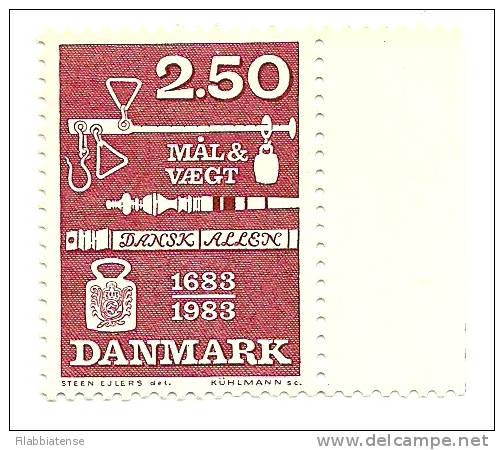 1983 - Danimarca 786 Ordinanza Su Pesi E Misure    ----- - Ungebraucht