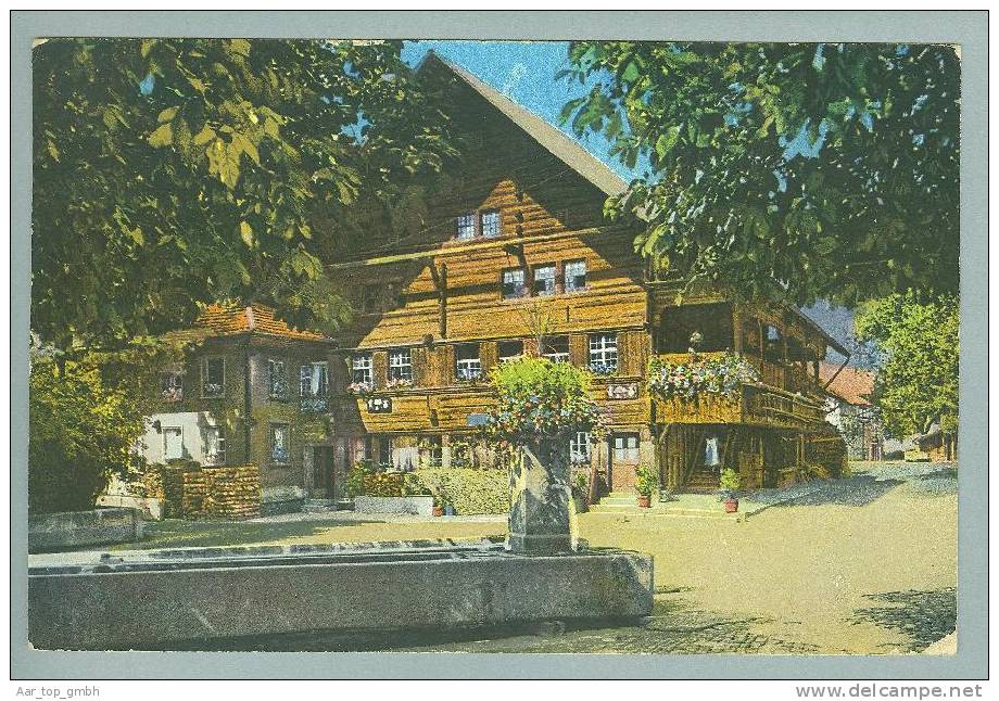 BE Langnau I.E. Bauernhaus 1934-10-28 Foto Photoglob #5930 - Langnau Im Emmental