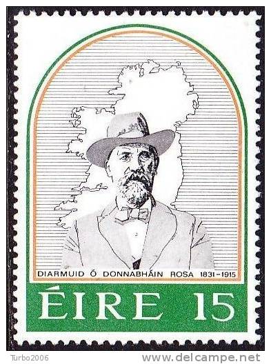 IRELAND EIRE 1981 Jeremiah O'Donnovan 15 P MNH Y&T 450 - Ongebruikt