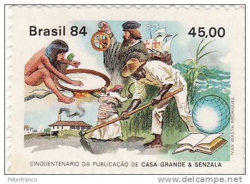 1984 Brasile - Casa Grande E Senzala - Unused Stamps