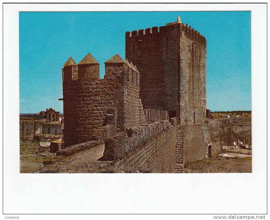 Portugal Cor 16477  - MOURA - CASTELO CASTLE CHATEAU - Beja