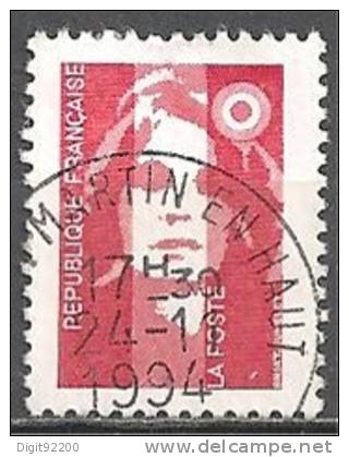 1 W Valeur Oblitérée, Used - FRANCE * 1993 - YT Nr 2806 - N° 4-37 - Gebraucht