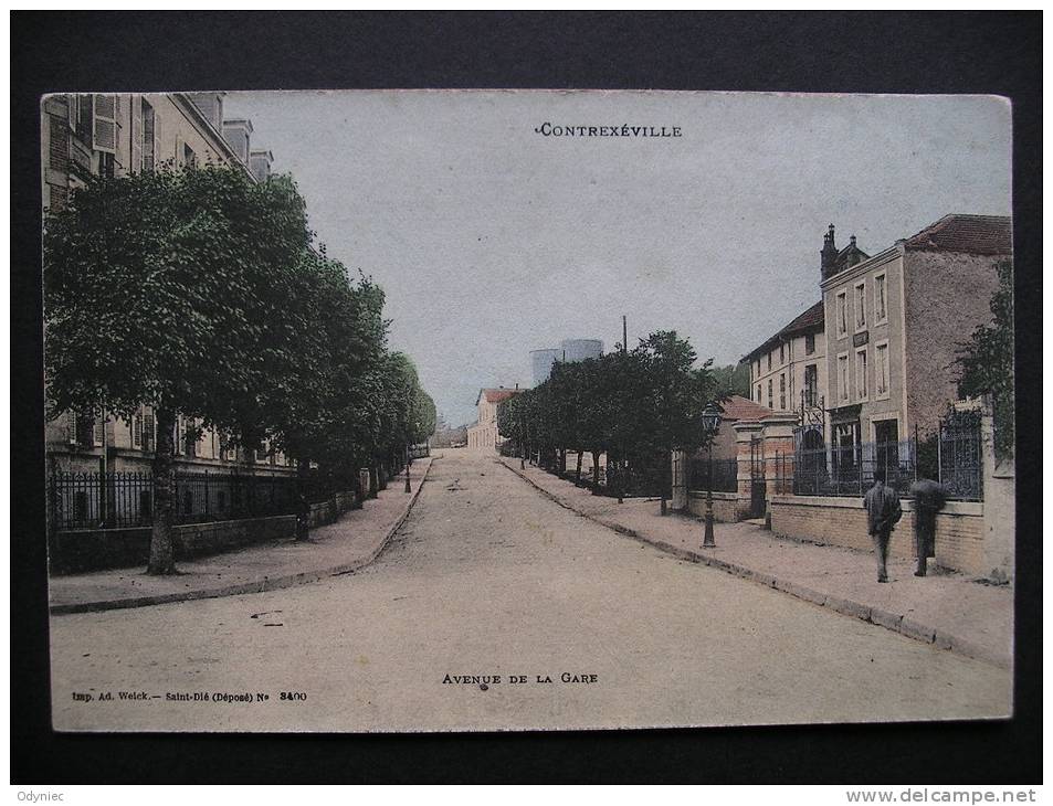 Contrexeville,Avenue De La Gare 1905 - Lorraine