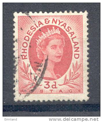 Rhodesia & Nyasaland 1954 - Michel Nr. 5 O - Rhodesia & Nyasaland (1954-1963)