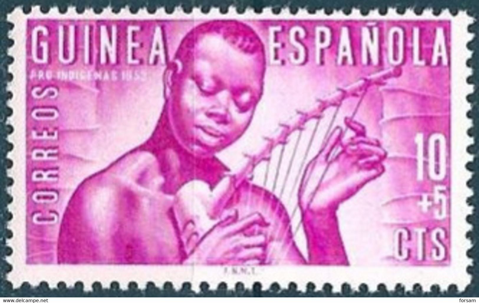 SPANISH GUINEA..1953..Michel # 287...MNH. - Spanish Guinea