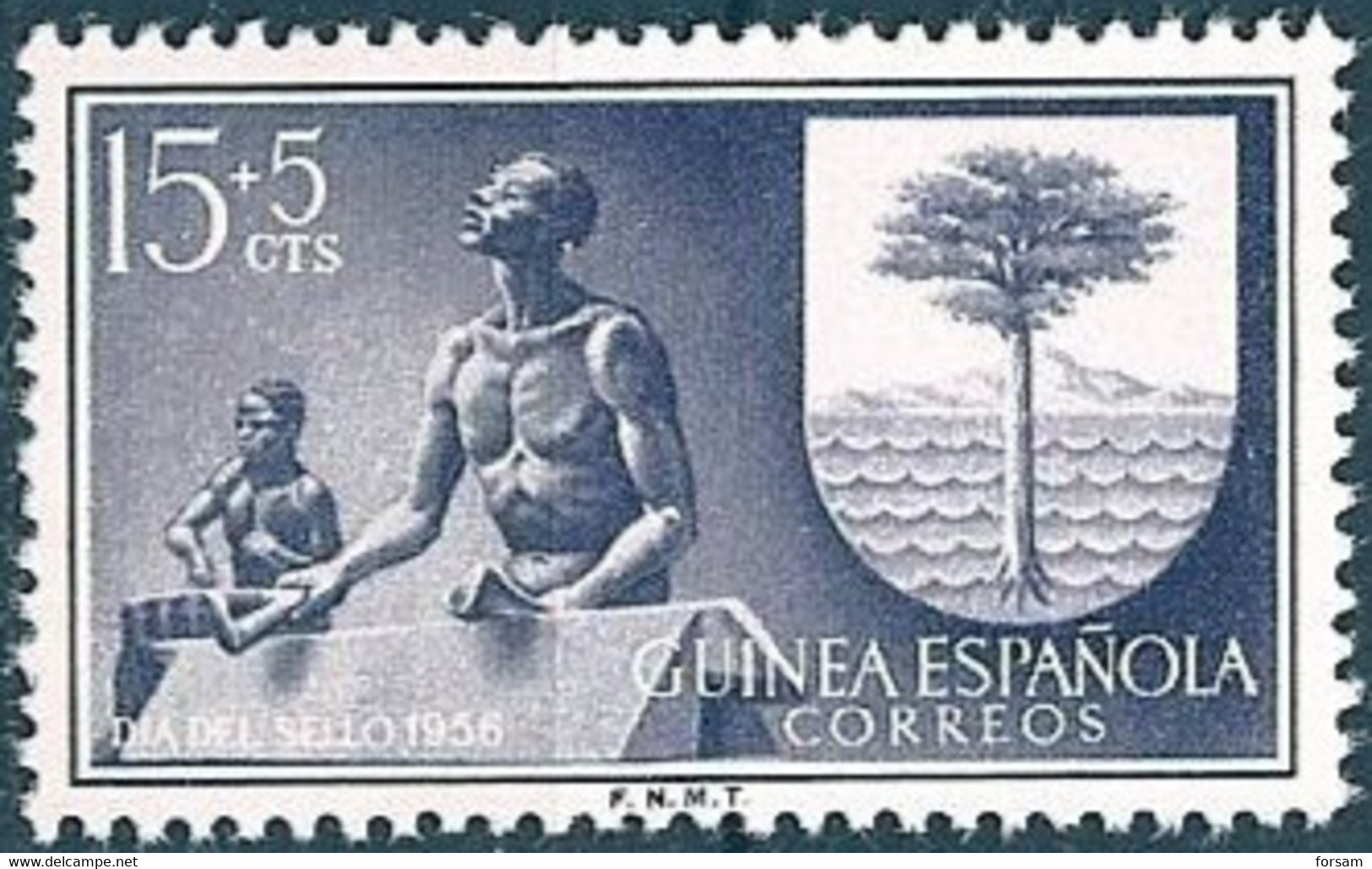SPANISH GUINEA..1956..Michel # 328...MNH. - Spanish Guinea