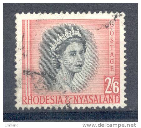 Rhodesia & Nyasaland 1954 - Michel Nr. 13 O - Rhodesia & Nyasaland (1954-1963)