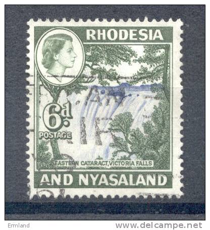 Rhodesia & Nyasaland 1959 - Michel Nr. 25 O - Rhodesien & Nyasaland (1954-1963)