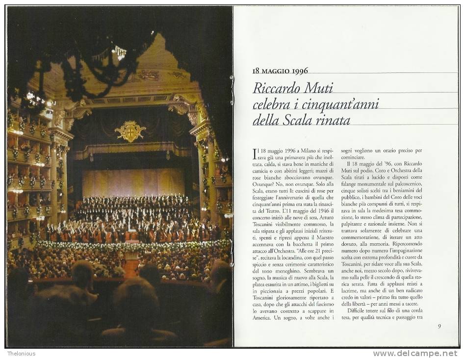 DVD: Riccardo Muti - Orchestra e coro del Teatro Alla Scala - 18 maggio 1996