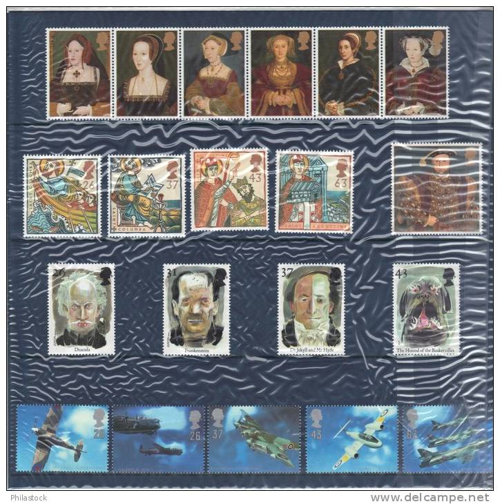 GRANDE BRETAGNE Année 1997 ** Dans Son Livre Des Postes D´origine (52 Pages) Avec Reliure - Unused Stamps