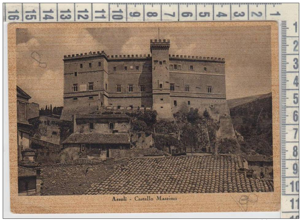 ARSOLI - CASTELLO MASSIMO - 1941 - Altri & Non Classificati