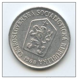 Czehoslovakia 10 Haleru 1968 - Tschechoslowakei