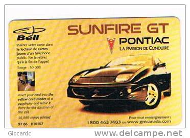 CANADA  -  BELL  (CHIP) - 1997 PONTIAC: SUNFIRE GT                - USED - RIF. 403 - Automobili