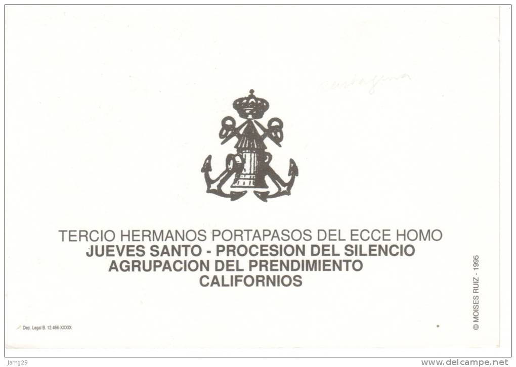 Spanje-España, Cartagena?, Procesion Del Silencio, 1995 - Murcia