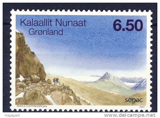 ##Greenland 2007. SEPAC. Michel 492. MNH(**) - Unused Stamps