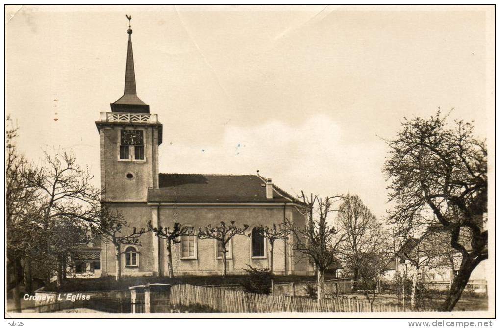 CRONAY L 'eglise - Cronay