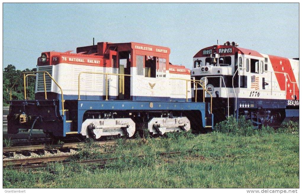 Charleston Chapter Of National Railroad Historical Society No 1776 - Mary Jane's Railroad Spec. Inc. Unused - Trains