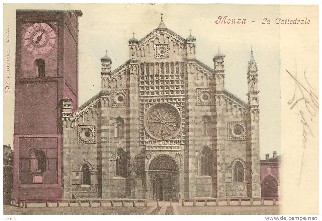 LOMBARDIA - MONZA - La Cattedrale (precursoria Viaggiata 1903) - Monza