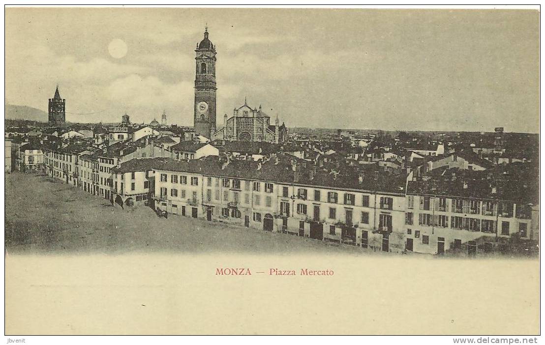 LOMBARDIA - MONZA - Piazza Mercato (precursoria Nuova) - Monza
