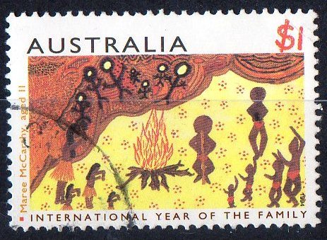 Australia 1994 International Year Of The Family $1 Used - Used Stamps