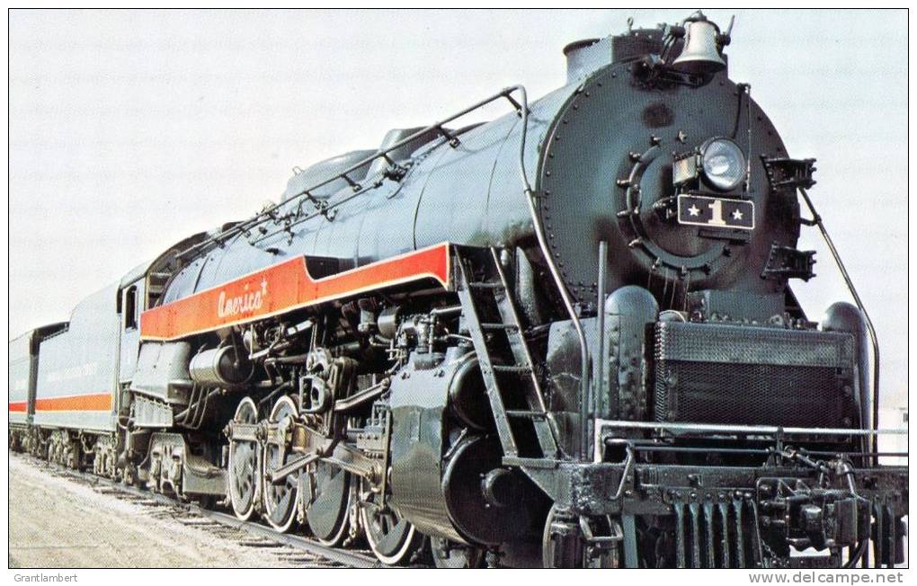 American Freedom Train Locomotive 'The America' No 2101 Built 1946 - Mary Jane's Railroad Spec. Inc. Unused - Trains