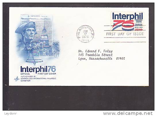 FDC Interphil76 - 1971-1980
