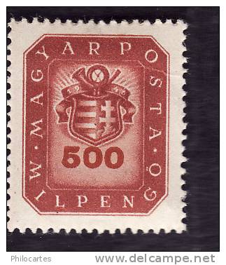 HONGRIE  1946  -  YT  798   - NEUF* - Unused Stamps