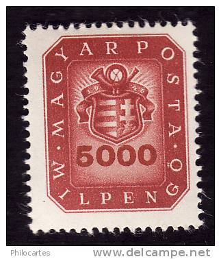 HONGRIE  1946  -  YT  802  - NEUF* - Unused Stamps