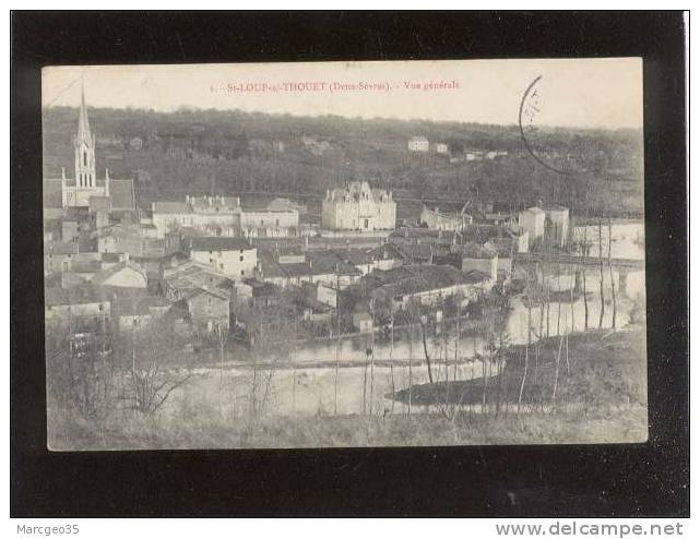 Saint Loup Sur Thouet Vue Générale édit.gautreau N° 1 - Saint Loup Lamaire