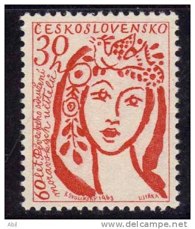 Tchécoslovaquie 1963 N°Y.T. ;  1276** - Unused Stamps