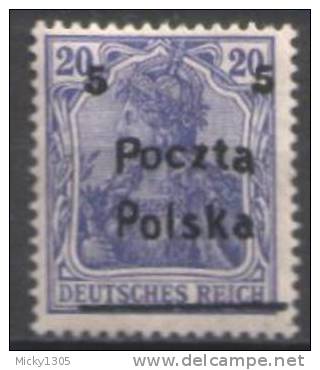 Polen / Poland - Mi-Nr 132  Postfrisch Mit Falzrest / MH * (A768) - Neufs