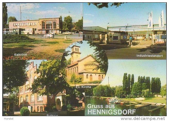 D-16761 Hennigsdorf - Ansichten - Bahnhof (Sondergröße) - Henningsdorf