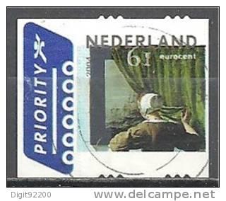 1 W Valeur Oblitérée, Used - NEDERLAND, PAYS-BAS * 2004 - N° 349-58 - Used Stamps